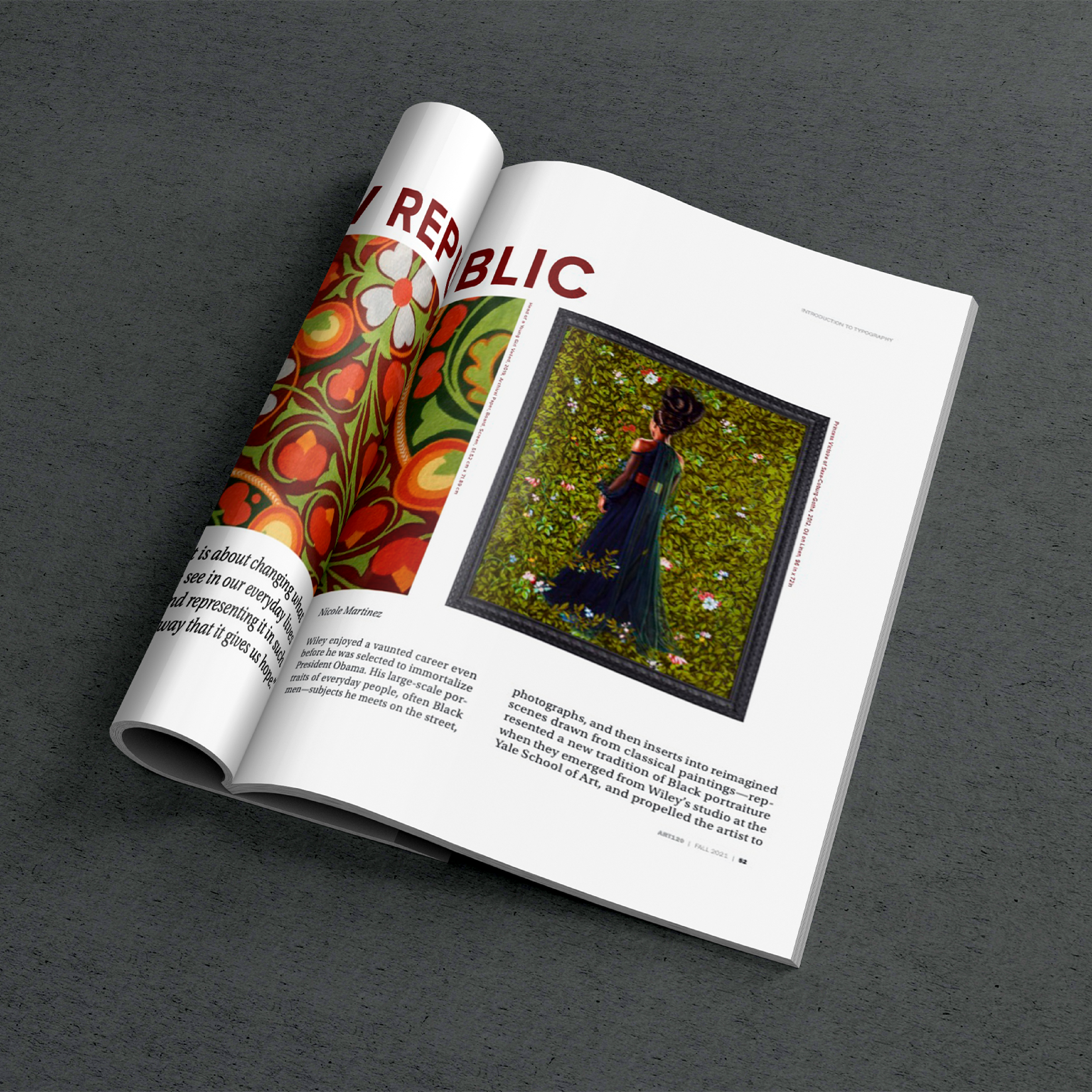 Explore Type Page spread